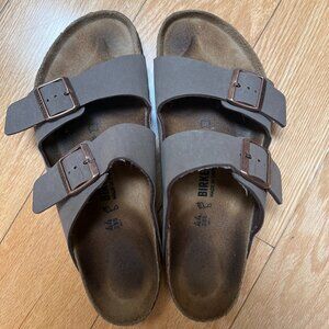 Brown Suede Birkenstocks